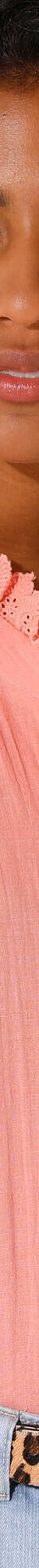 Chemisier manches courtes uni, gaze de coton (corail) Chemisier manches courtes uni, gaze de coton (corail)